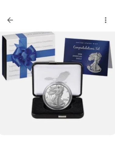 2026 Congratulations Set with 2026 P American Eagle Proof - IN HAND