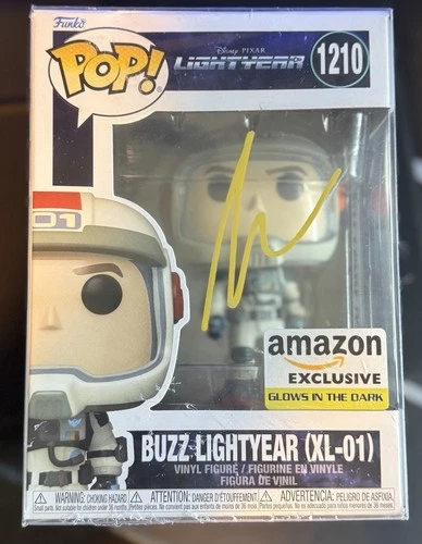 Funko Pop! Vinyl: Pixar Buzz Lightyear #169 Autographed By Tim Allen With COA