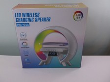 Play Nice Pulse Wireless Bluetooth Speaker Mood Lamp PNS-S4-WT New in Box