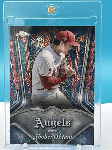 2022 Topps Chrome Shohei Ohtani Pinstriped #P-1 Angels♨️♨️♨️
