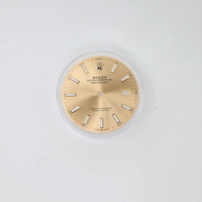 New Rolex Datejust 41mm Champagne Stick Dial 126333 126303