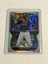 2023 Bowman - Chrome Prospects Angel Genao #BCP-140 Lunar Glow Refractor (RC)