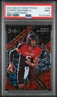 Patrick Mahomes Ii 2023 Panini Select Draft Picks Red Lazer Prizm PSA 9 SP #126
