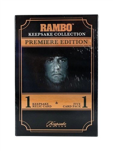 2024 SUPER BREAK RAMBO COLLECTION PREMIERE KEEPSAKE EDITION SEALED 5 BOX CASE A - Picture 4 of 5