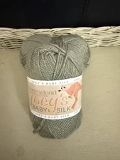 2x Queensland Collection Joey's Baby Silk/Wool/Bamboo Khaki Sport 164 yds Each 