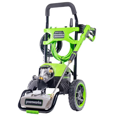 #ad #ad Greenworks GPW2600 2600 PSI 1.1 GPM Water Electric Pressure washer 4 Spray Tip $339.00