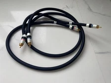 MONSTER CABLE M Series PM M1000 MKII audio RCA interconnect cable pair
