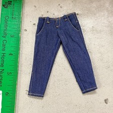 MO-MFJ-BU: 1/12 Pantalones de mezclilla azules musculosos para cuerpo de 7" WWE o Muff Adam