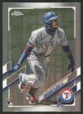 2021 Topps Chrome #184 Anderson Tejeda RC Texas Rangers 46516