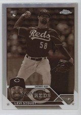 2023 Topps Chrome Update Sepia Refractor Levi Stoudt #USC13 z5b