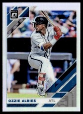 2019 Donruss Optic Ozzie Albies Atlanta Braves #156