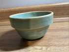 McCoy Bee Hive green glaze mixing bowl SMALL 5" pottery USA VGUC