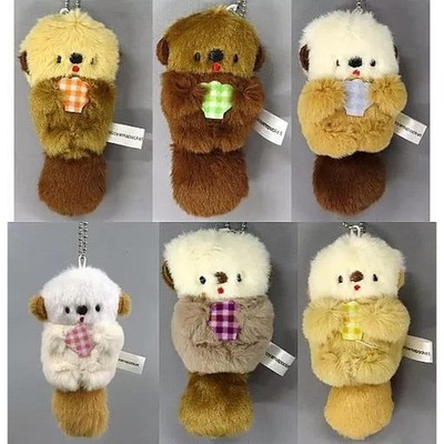 6er Set Nikoyama Pokke Floating Otter Plüsch Puppe 10 cm