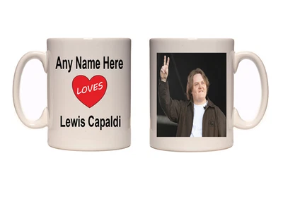 XPRES I Love Lewis Capaldi Mug Personalised Mug