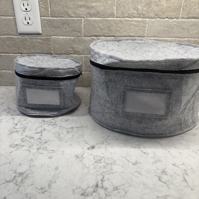 China Storage Containers for Dinnerware Stackable Moving Storage Box Set of 2