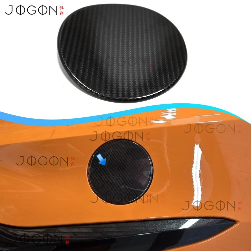 Real Carbon Fuel Tank Gas Oil Cover For Corvette C8 Stingray Convertible 2020-25 - Picture 1 of 13