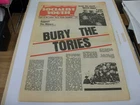 Vintage SOCIALIST YOUTH Newspaper - JUNE 1984 - Miners STRIKE & LABOUR PARTY