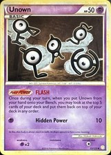 Unown 55/123 Uncommon HeartGold & SoulSilver Pokemon Lightly Played on eBay