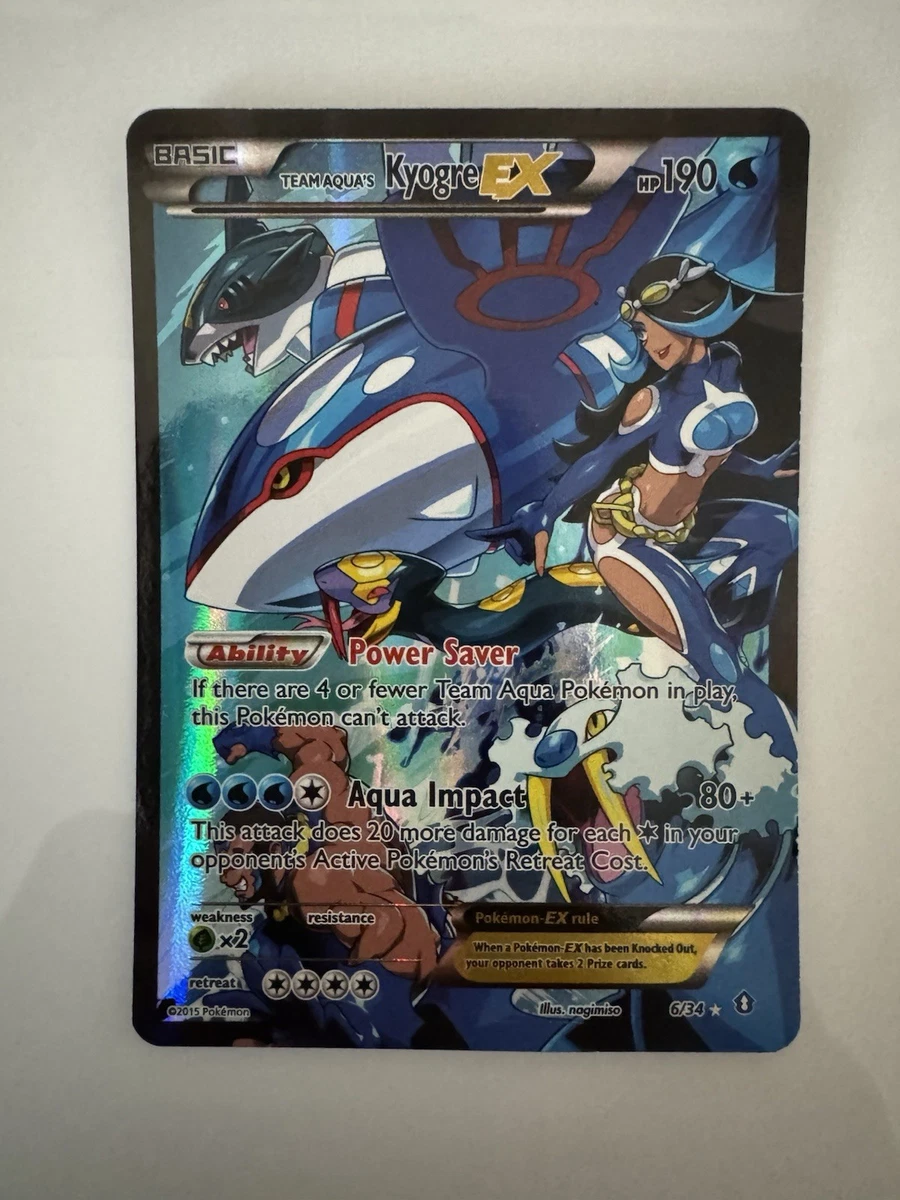 アクア団のカイオーガEX RR :1ED TM.AQUA'S KYOGRE EX Team Aqua's