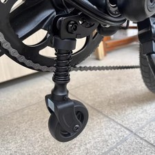 Folding Bike Auxiliary Wheel Premium Practical Accessories Easy to Install