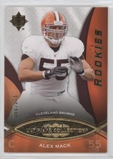 2009 Upper Deck Ultimate Collection Ultimate Rookies 86/375 Alex Mack #191 a8r