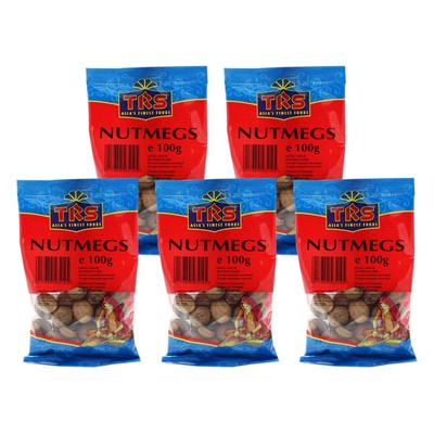TRS Muskatnüsse 5x100g Muskatnuss Nutmeg