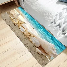 Non Slip Bath Rugs Sponge Foam for Bathroom,Durable Flannel Mat Bright 3D Pri...