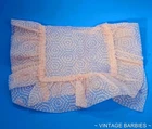 Vintage Barbie Doll Susy Goose Bed Pink Blanket Near Mint ~ 1960's