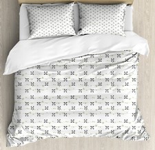 Image of Panda Duvet Cover Set Bamboo Branches with Heads