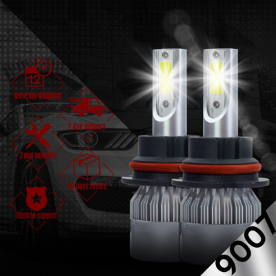 XENTEC LED HID Headlight Conversion kit 9007 HB5 6000K 2002-2005 Dodge Ram 1500