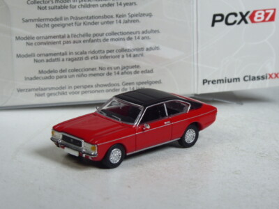 (YG-40, AG) PCX87 Ford Granada Coupé rot/schwarz in 1:87 in OVP, selten