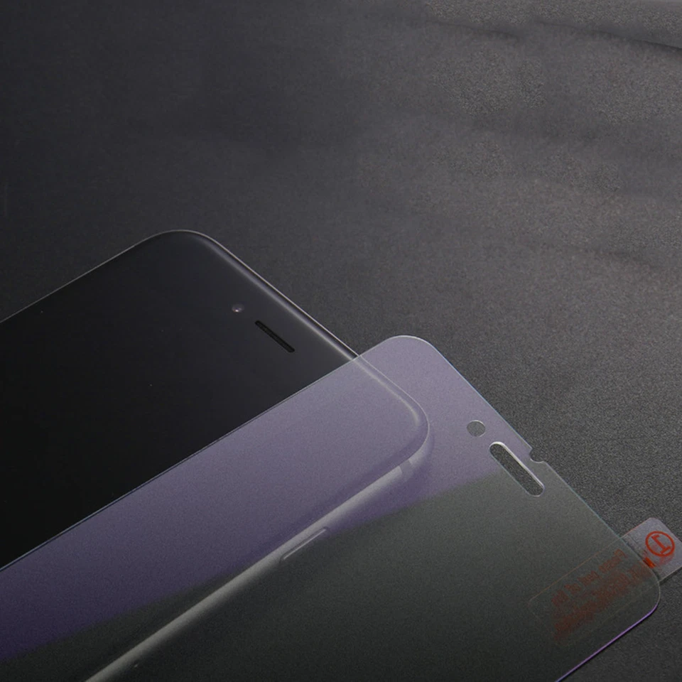 Anti-Glare Tempered Glass Matte Anti-Purple Screen Protector For iPhone Huawei - Image 2 of 4