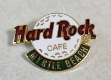 Hard Rock Cafe- Myrtle Beach Golf Ball Pin, New,  Never Used