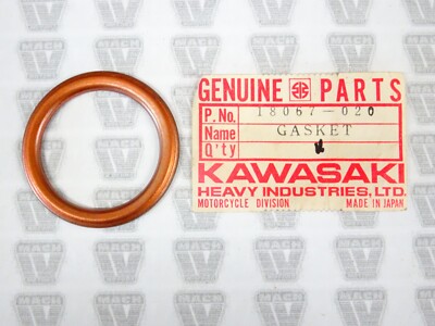 Kawasaki NOS NEW 18067-020 Exhaust Pipe Holder Gasket KAF KAF540 Mule 2030 