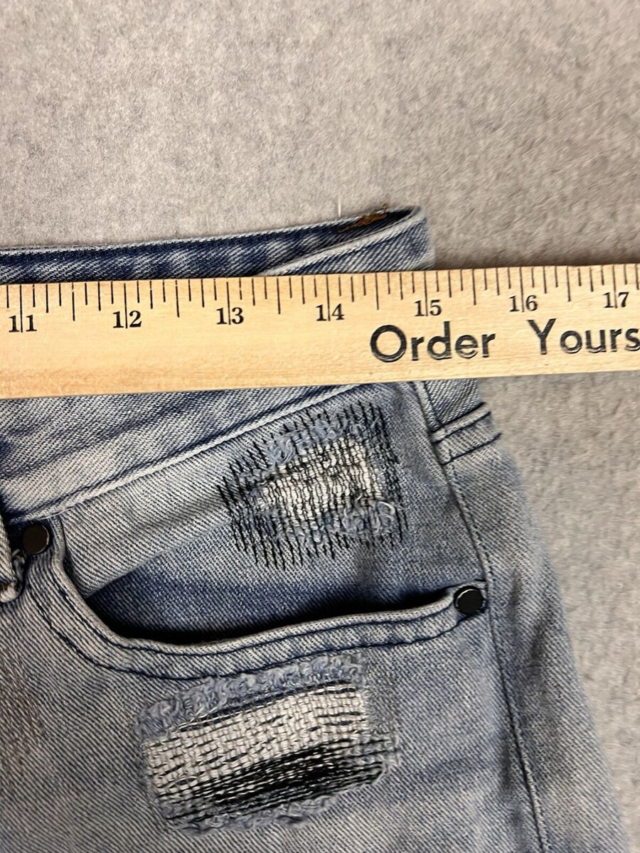 RARE Vlone X Endless Denim Distressed Embroidered Jeans RARE Vlone X Endless Denim Distressed Embroidered Jeans