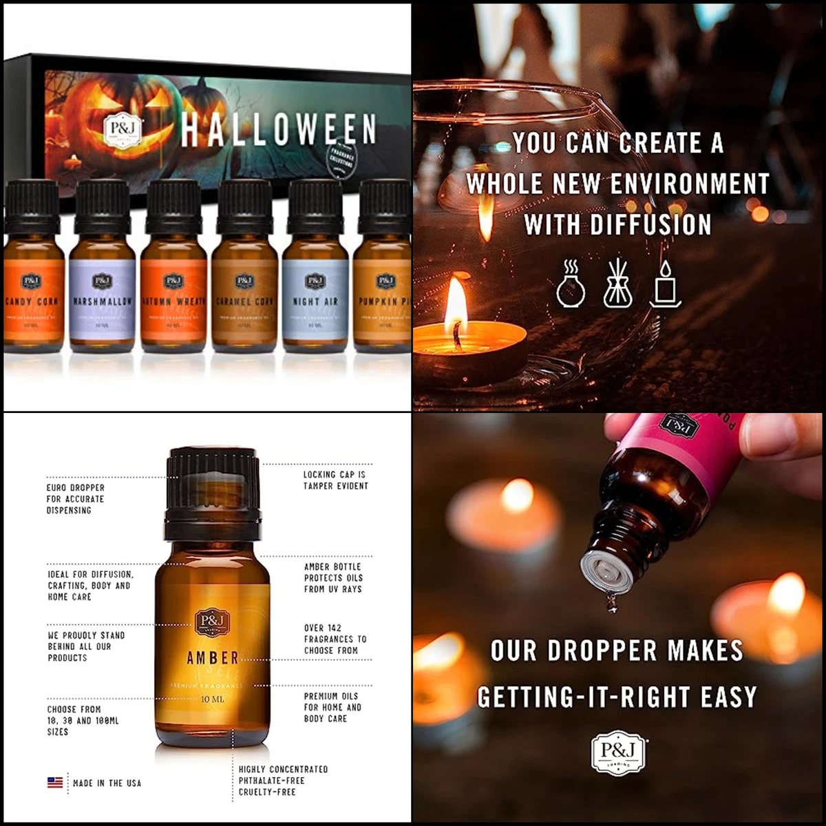 Lemon Fragrance Oil Premium Grade Scented Oil 100ml, P & J