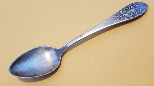 ANTIQUE,VINTAGE COLLECTIBLE SPOON ,5.25" STERLING 18.3 grams-