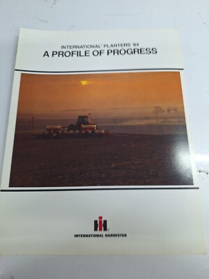 1984 International Planters ''a profile of progress'' sales brochure