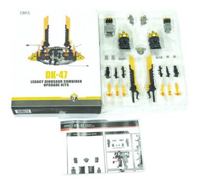 DNA DK-47 DK47 Upgrade Kit For LEGACY Volcanicus DINOSAUR COMBINER Accessories 