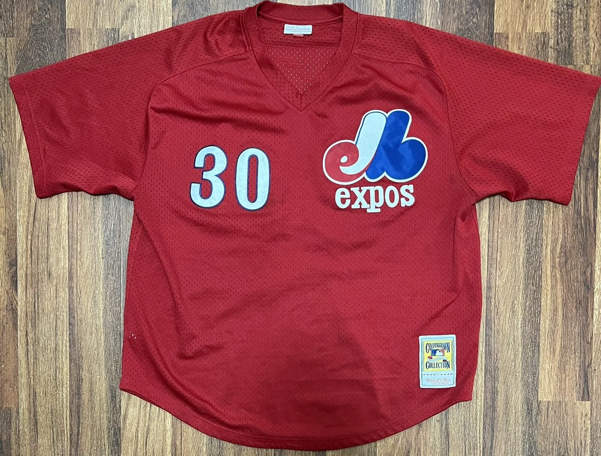 Mitchell And Ness Montreal Expos Tim “Rock” Raines Jersey (Size 52-XXL)