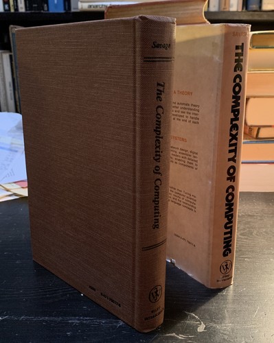 The Complexity of Computing by John E. Savage 1976 1st Ed/1st Print w/ DJ nice! - Picture 10 of 12