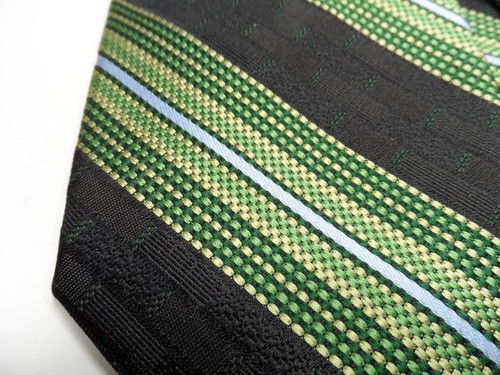 Robert Graham Mens Tie Knowledge Wisdom Truth Green Necktie Geometric Pattern - Picture 9 of 11