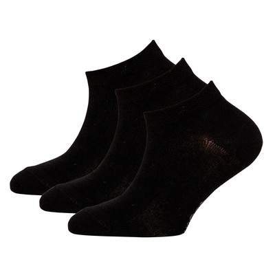 Ewers 3 Paar Sneaker Socken Schwarz Gr. 35-38 39-42 43-45 NeU