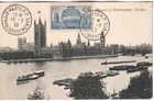 France Maximum Card 1938 Royal Visit George VI Paris FDC .House of Parliament