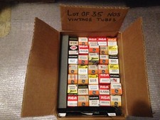 Lot Of 35 Vintage Tubes