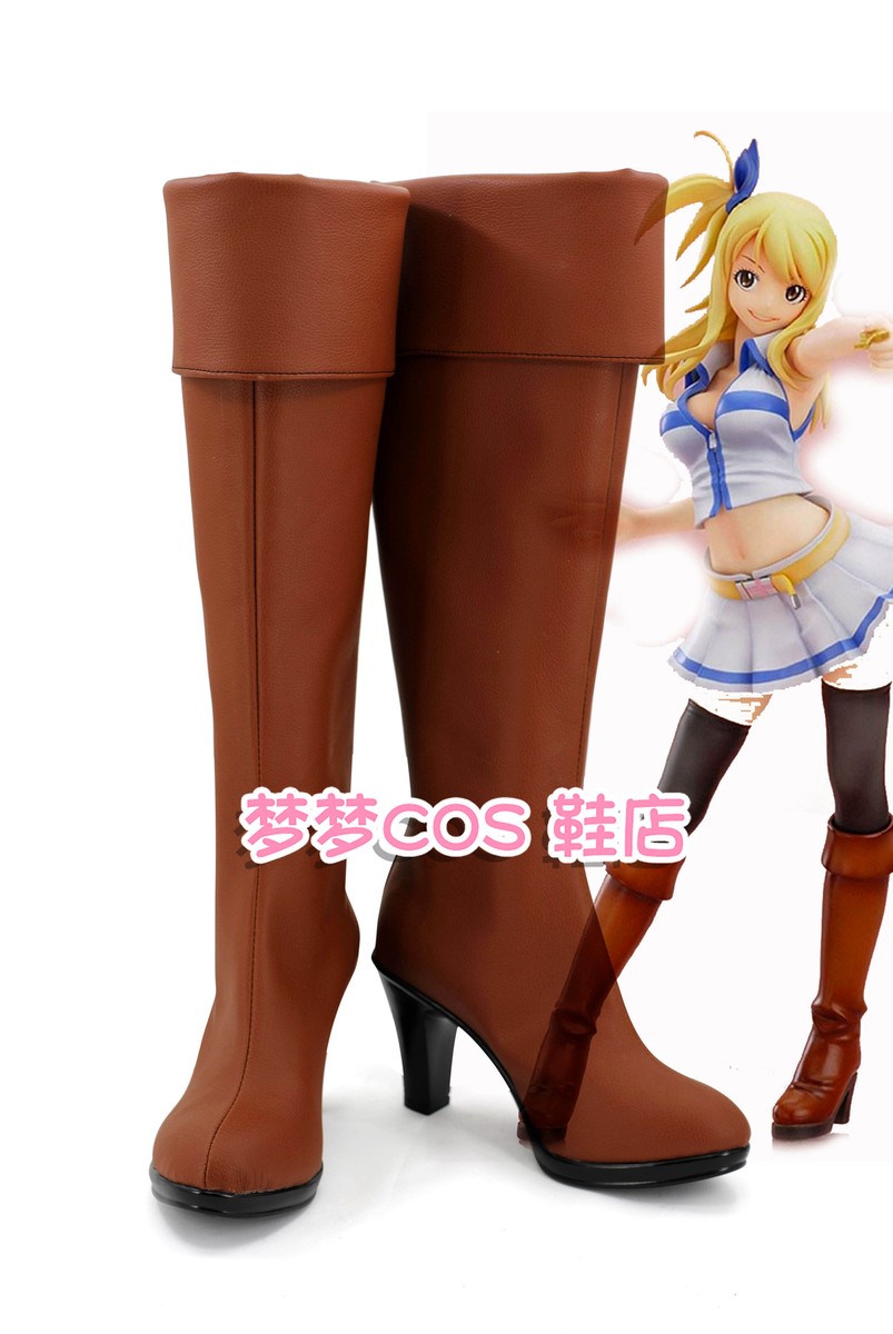 FAIRY TAIL Cosplay Lucy Heartfilia Cosplay Cosplay Boots Cos