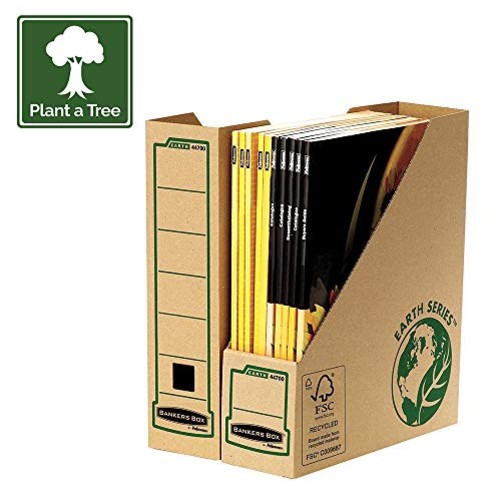 Bankers Box 4470001 Portariviste Earth Series, FSC, Confezione da 20 Pezzi - NUO