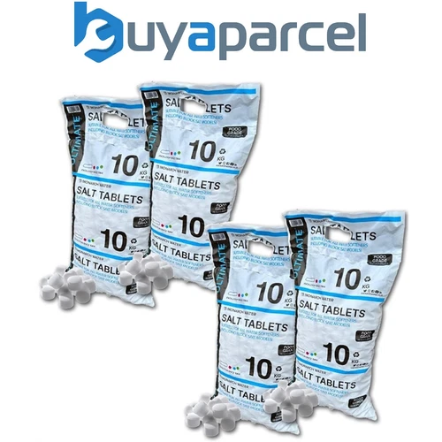 X4 Monarch Ultimate Water Softener Salt Pillow Tablets 10kg Bag Food Grade Salt