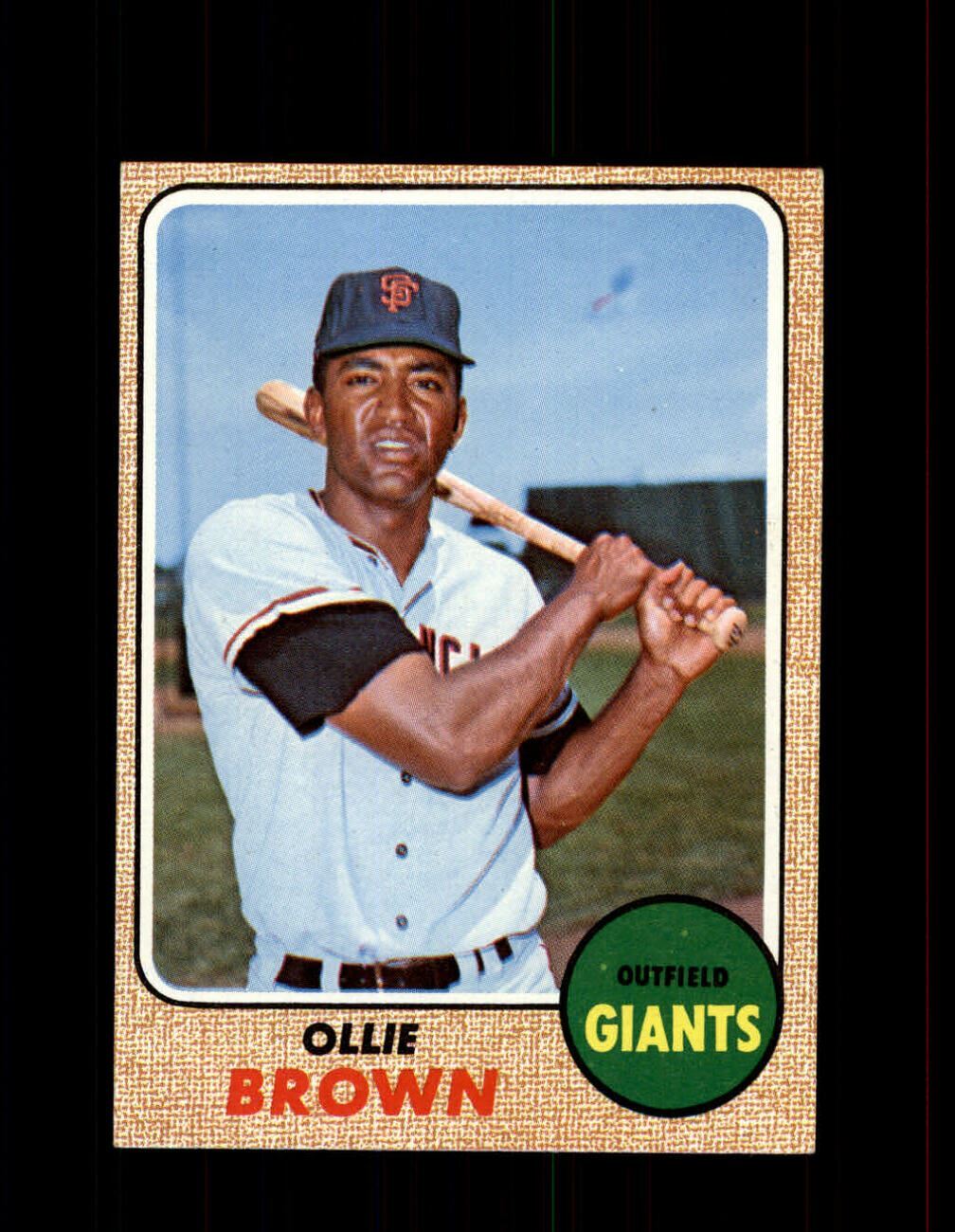 1968 OLLIE BROWN TOPPS 223 GIANTS *7919 eBay