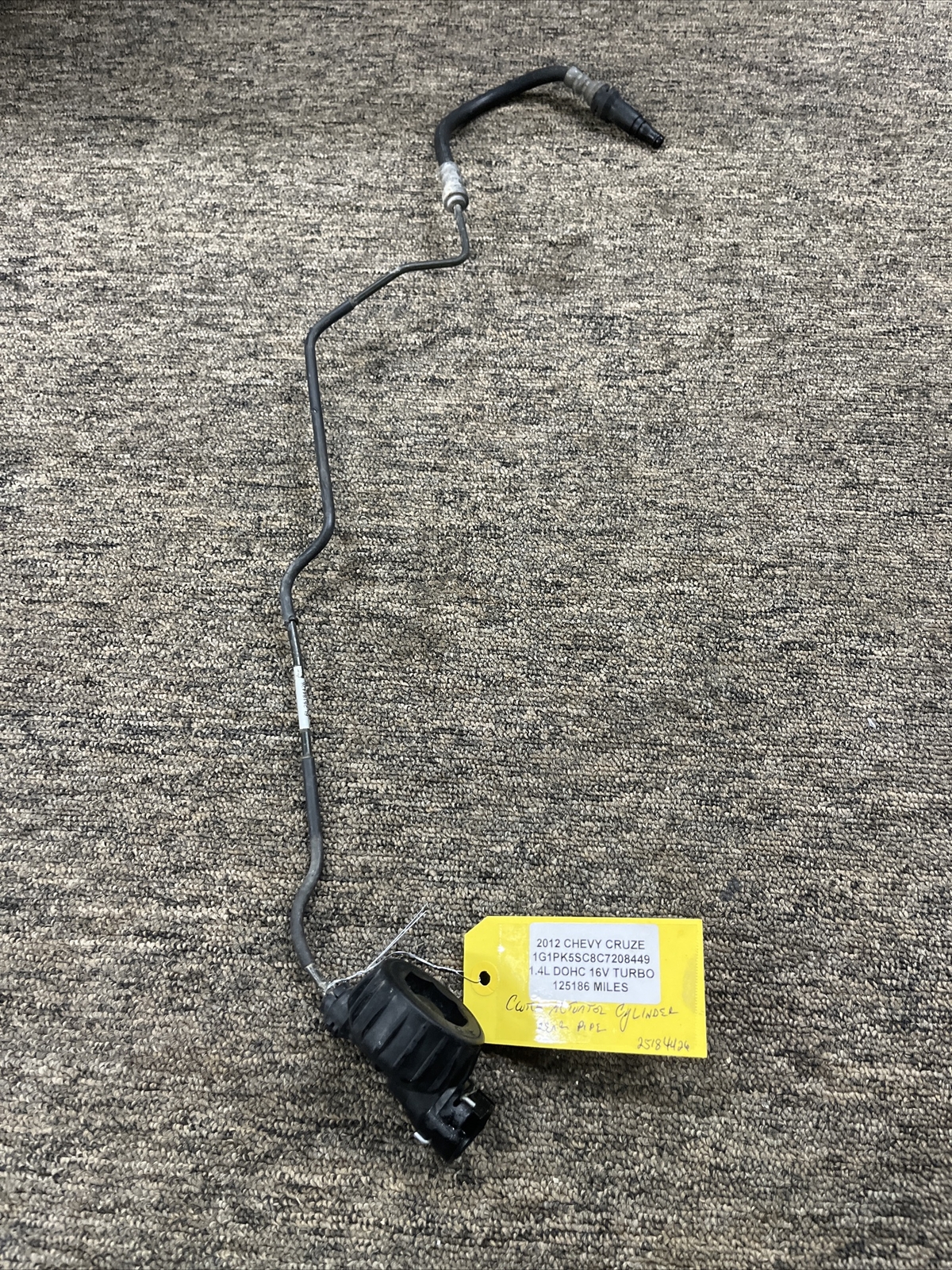 11-16 CRUZE HYDRAULIC CLUTCH RESERVOIR PIPE OEM 25184426 R67 | eBay 